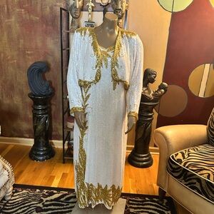 Vintage Beaded Dress